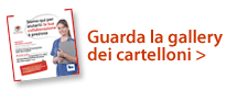 Guarda al gallery dei cartelloni