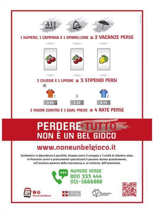 “Perdere tutto non è un bel gioco" - L'ASL CN2 e la Città di Alba in piazza contro il gioco d'azzardo patologico